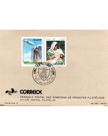Franquia Postal - América Futebol Clube - Belo Horizonte - MG, 30.04.87 - 31.017