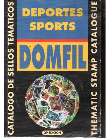 Catálogo Domfil Esportes 1.608 paginas seminovo 31.037