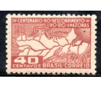 C178 - 1943 4º Centenário do Descobrimento do Rio Amazonas - Mint - 31.044