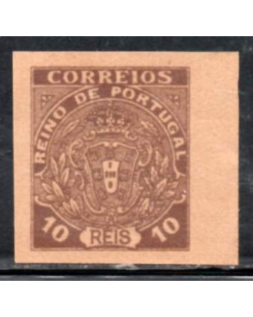 0010 Escudo Nacional Monárquico  - Reino de Portugal  10 réis - mint 31.061