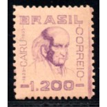 1936 C102 Centenário da Morte do Visconde de Cairú - José da Silva Lisboa 31.082 Novo cxom goma. faixa roxa à direita