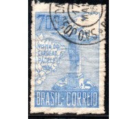 1934 C81 Visita do Cardeal Pacelli 31.107 Carimbado - Leve dobra no canto acima na esquerda