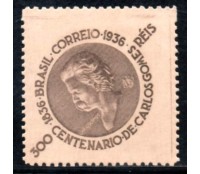 C106  CARLOS GOMES -1936  Mint 31.115