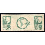 C132 1ª Par Exposição Filatélica Internacional "Brapex" Rio de Janeiro - RJ , Recortado do bloco 0001 31.160 Novo