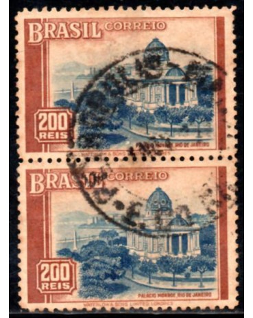 1937 C119  Propaganda Turística - Palácio Monroe - RJ  (PAR) 31.191