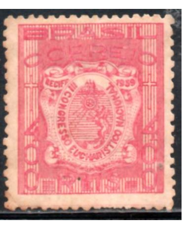 1939 C137 Congresso Eucarístico Nacional rEcife - PE. O nome correio está borrado31.195