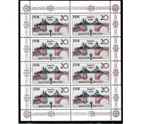 Alemanha DDR 1985 Pontes Históricas de Berlim 31.236 Mint