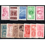 1961 C456/466 Comemorativos Ano Completo 31.414 Mint/Novos