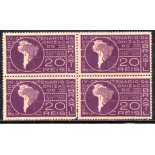 1932 C41 Quadra do 4º Cenrtenário da Fundação de S.Vicente 31.477 Mint