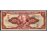 Brasil C083 Soberba 1950 Vinte Reais, Marechal Deodoro da Fonseca 31.619