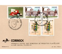 Franquia Postal 1989 Gota de Leite de Santos 31.670