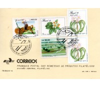 Franquia Postal 29/08/89 Dia Nacional de Combate ao Tabaco Brasília DF 31.675