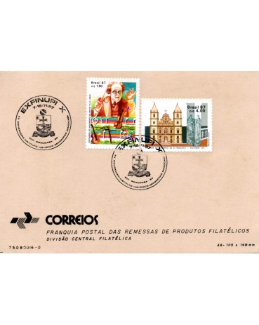 Franquia Postal 1987 EXFINUPI  X 31.691