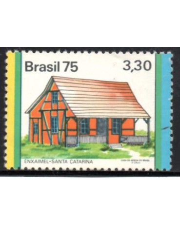 C886 Habitações no Brasil "O homem e o meio" A/E 31.705 Mint