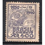 C157 Decênio do Governo de Getúlio Vargas 31.721 Côr cinza escuro no lugar de rôxo