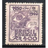 C157 Decênio do Governo de Getúlio Vargas "Filigrana O" 31.723 Novo 