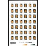 2011 R856 Carta Social 42 selos 31.724 mint