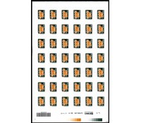 2011 R856 Carta Social 42 selos 31.724 mint