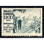 C162 8º CENTENÁRIO DA INDEPENDÊNCIA 1940 - 31.725 mint