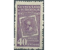 C179 Centenário de Petrópolis - RJ 1943 Mint 31.749