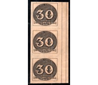 C180 Centenário do selo Brasileiro 'TRINCA" 1843 Nova 31.756