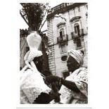 Postal das baianas na lavagem do Bonfilm 31.779