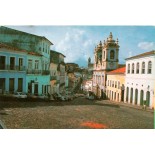 Postal da Ladeira do Peourinho em Salvador-  BA, algumas manchas no versp31.781