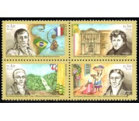 C3583/3586 Relações Diplomáticas Brasil e França 31.792 mint