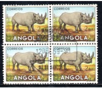 1951 Quadra hipopotamus carimbo comemorativo 12.12.1959 - 31.805