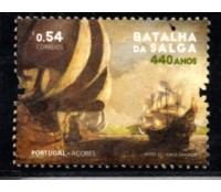 2021 Açores BATALHA DA SALGA 440 anos 31.825 carimbado