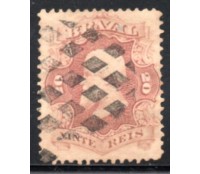24 Dom Pedro II 31.907 Carimbado, carimbo bem diíficil
