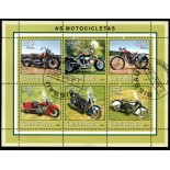 Motocicletas Guiné Bissau 2001 - 31.931 Bloco Carimbado