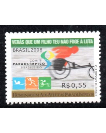 C2651 Homenagem aos Atletas Paraolímpicos 31.975 Mint
