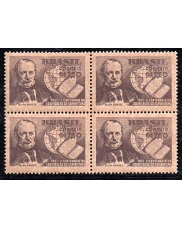 1957 Centenário da Codificação do Espiritismo 31.983 Mint