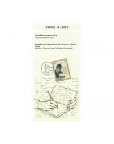2010 Edital nº 4 Centenário do Nascimento de Francisco Cândido Xavier 31.985