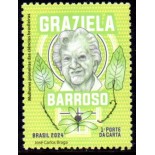 C4176  Graziela Barroso -  Mulheres Pioneiras das Ciências Brasileiras 32.014 Mint