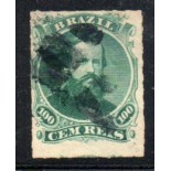 34A Dom Pedro II 32.029 Carimbado - Tipo II