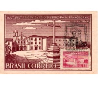 1967 Máximo Postal Tricentenário da Província Franciscana Sto. Antônio - Salvador - Bahia 32.053