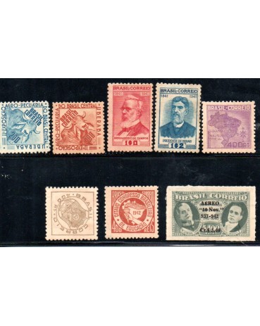 1942 Ano Completo Mint/Novo, Somente Selos 32.085 8 selos