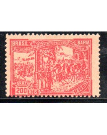 1923 C17 Centenário da Entrada do Exercito Pacificador na Bahia (02.07.1923) 32.100 Mint