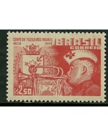 C402  150 Anos do Corpo de Fuzileiros Navais 32.115 Mint