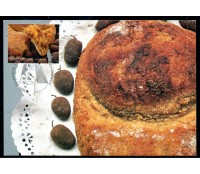 Portugal 2000 Máximo Postal Doces Convencionais Pão de Rala 32.140