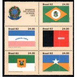 C1294/1298 Bandeiras dos Estados - II Conjunto 32.182 Mint