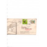 Brasil Fdc 1988 Divulgação das Artes Cênicas, circulado para Salvador 32.216