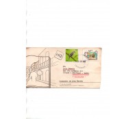 Brasil Fdc 1988 Divulgação das Artes Cênicas, circulado para Salvador 32.216