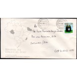 Brasil fdc bandeiras dos estados, circulado para o Brasil 32.221