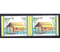 C882 Habitações no Brasil (O homem e o meio ambiente) Se-tenants 32.241 mint