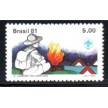 C1187 4º Jamboree Pan-Americano "Escoteiro/fogo 32.249 Mint