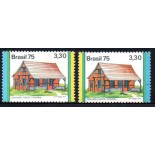 C885/886 Habitações no Brasil (O homem e o meio) Casa - SC - A/D e A/E 35.515 mint