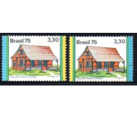 C885/886 Habitações no Brasil (O homem e o meio) Casa - SC - A/D e A/E 35.515 mint